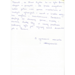 Podziękowania dla funkcjonariuszy